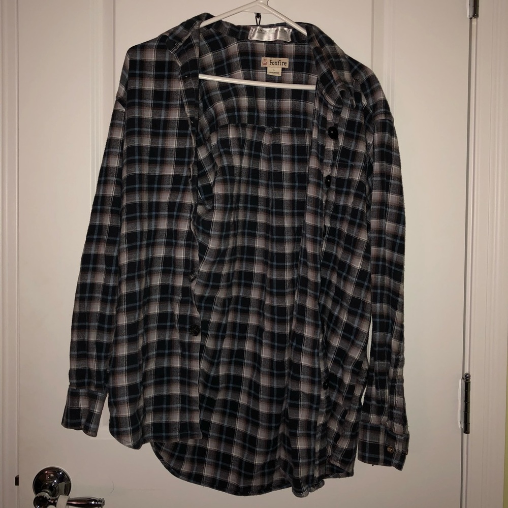 Patterned flannel